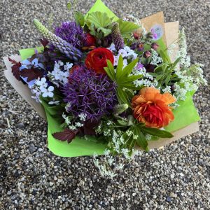 Bouquet Special lupins alliums Ranunculus