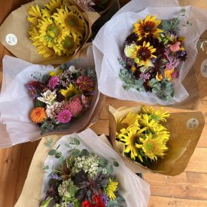 Bouquets in the flower shed 2022