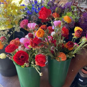 Spring Flower buckets
